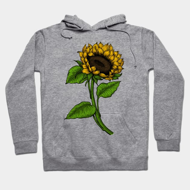 Sunflower 2 Hoodie by katerinamk